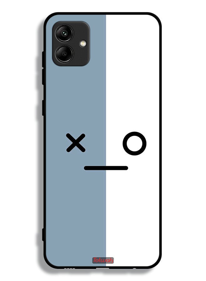 Tolwak Samsung Galaxy M04 Protective Case Cover Face Icons - Image 1