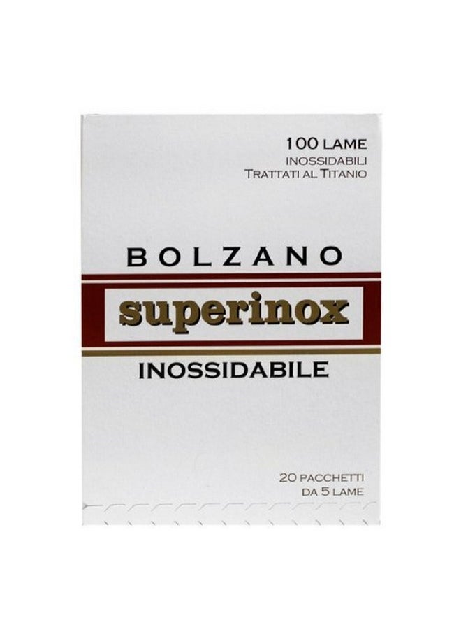Bolzano Bolzano Razor Blades 100 Razor Blades By Bolzano By Bolzano  - Image 2
