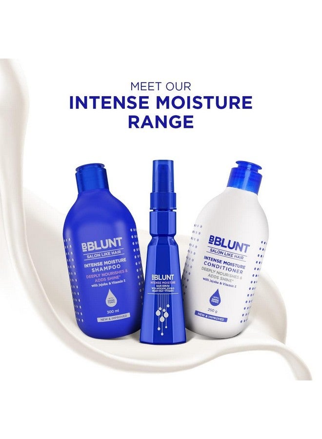 BBLUNT Intense Moisture Natural Hair Shampoo And Conditioner Combo For Women & Men'S Dry Hair For Daily Use (300Ml + 250G) - Image 3