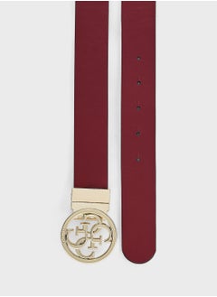 GUESS Logo Detailed None Allocated Hole  Belt  - Image 5