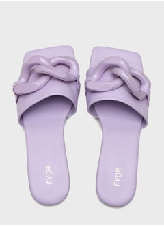 FYOR Bit Strap Flat Sandals  - Image 4