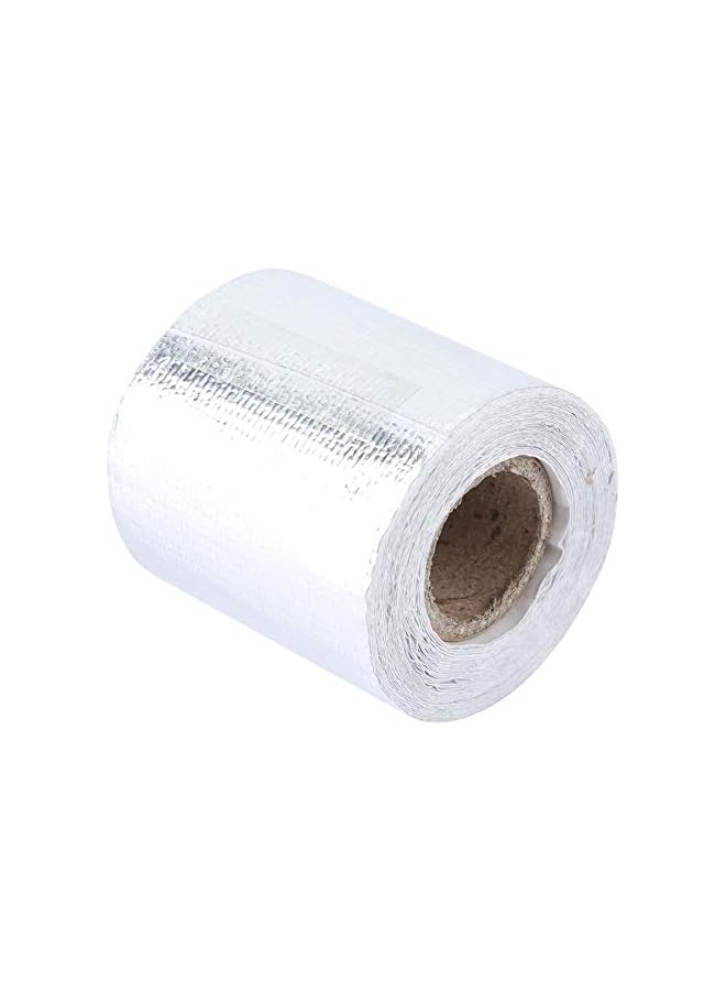 PROMASS Car Heat Shield Wrap, 5m * 5cm Car Aluminum Foil Adhesive Reflective Heat Shield Wrap Tape (Silver 5M*5Cm) - Image 4