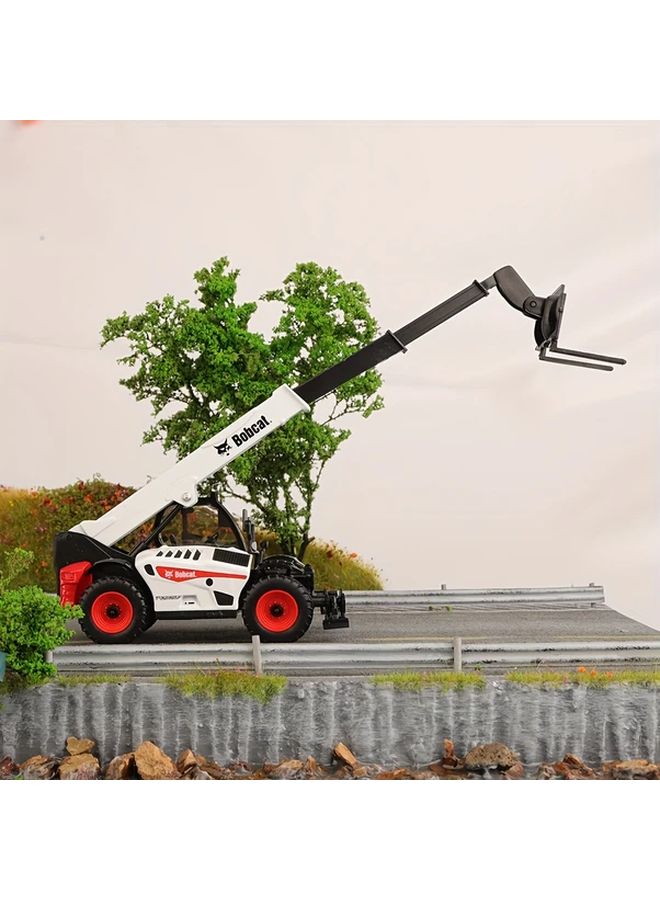 High Reach Forklift 1 64 Scale Construction Vehicle Toy Zinc Alloy Model For Boys - Image 5