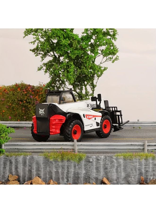 High Reach Forklift 1 64 Scale Construction Vehicle Toy Zinc Alloy Model For Boys - Image 4