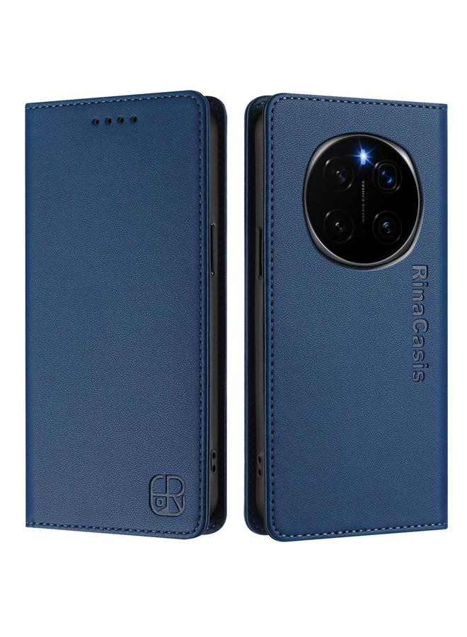 Zaboon Case For Honor Magic7 Pro RC01 Dual-Folded Magnetic Suction RFID Leather Phone Case - Image 2