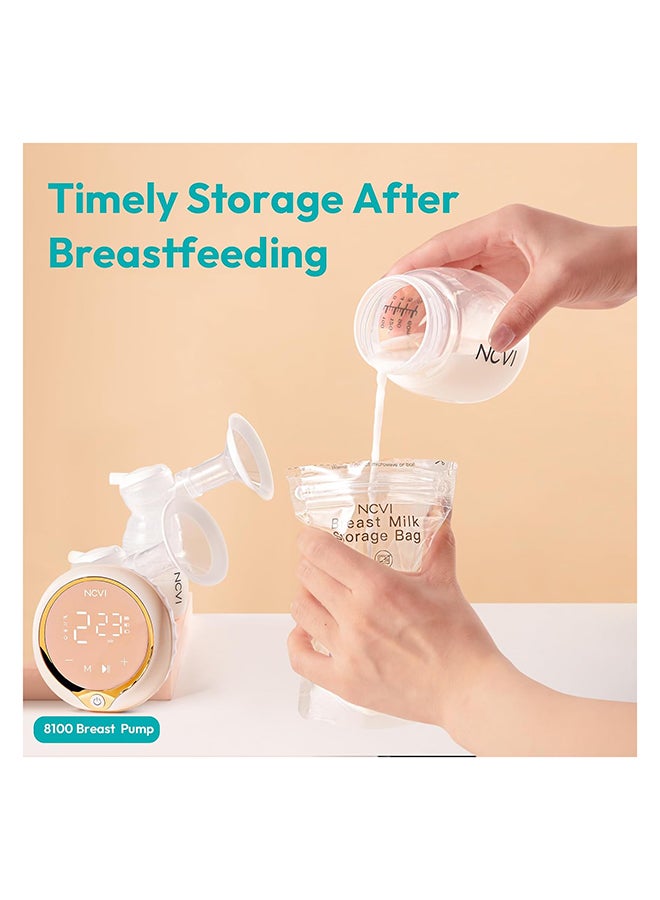 NCVI Breastmilk Storage Bags Easy Pour Spout 25 Count-NC-AM9173-US - Image 3