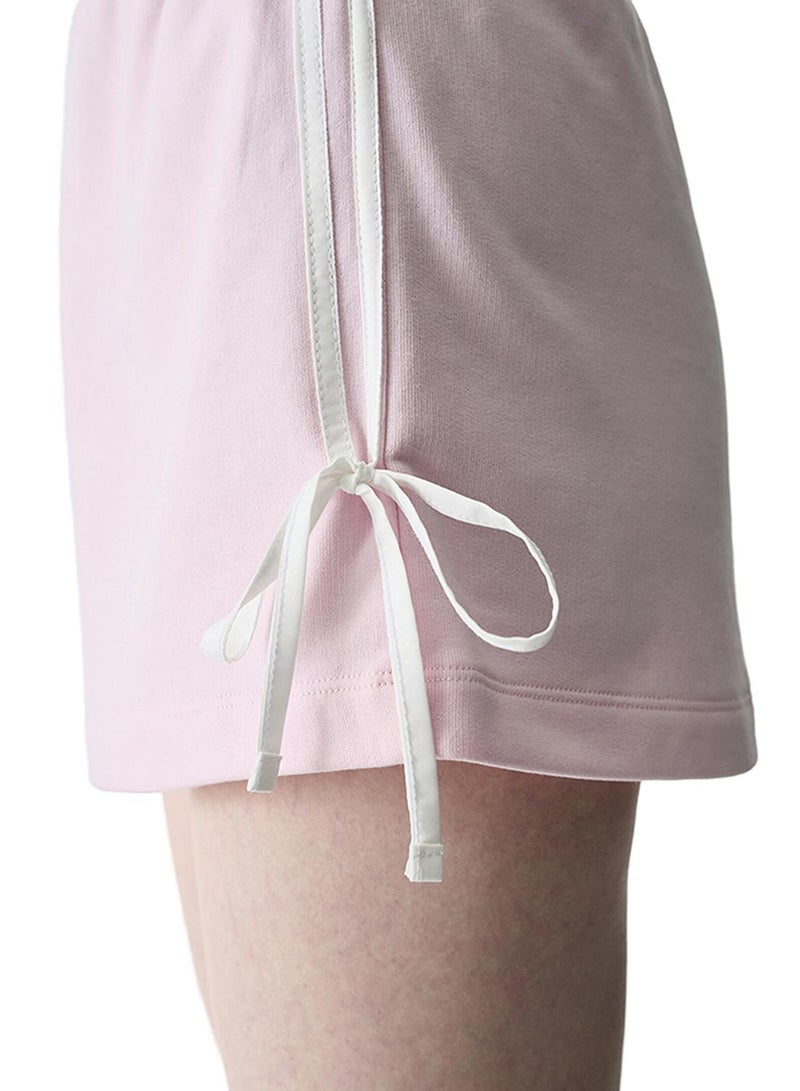 Penti Women's Cotton Sports Bow Detailed Shorts - Light Pink - Image 4