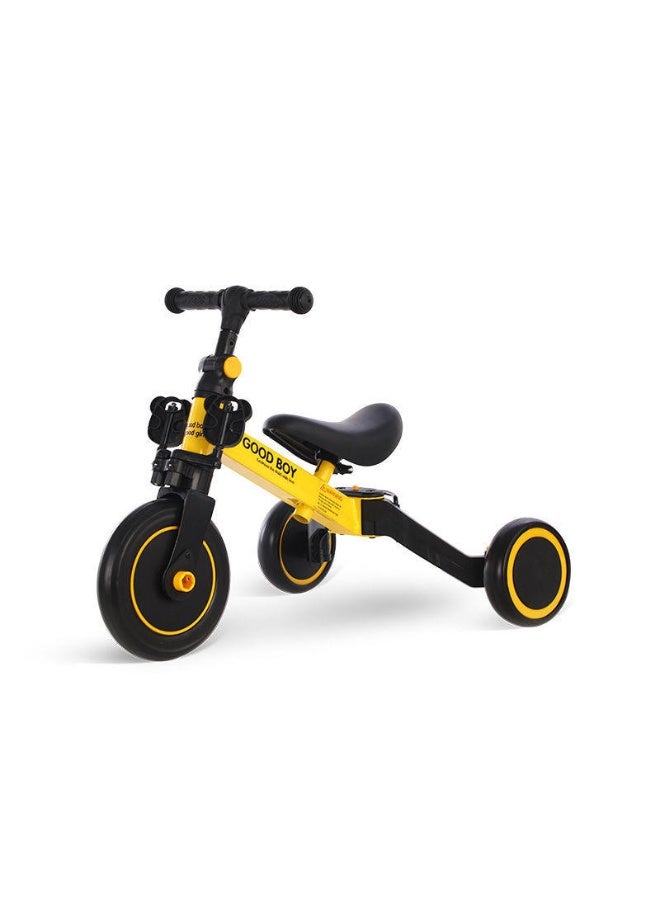SHOPI 3-in-1 Kids’ Tricycle Balance Bike – Foldable Push Ride-On Car Style Bike, Plastic Walking Toddler Trike for Boys & Girls, Indoor & Outdoor Training Toy - Image 5