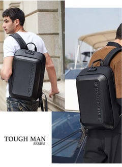 ARCTIC HUNTER Anti Theft Business Travel Laptop Backpack, Waterproof School Bag with TSA Locker, Black  - Image 2