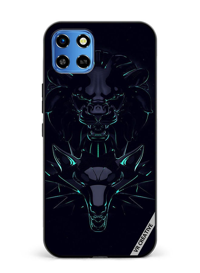 VR CREATIVE Protective Case Cover For Infinix Smart 6 HD Ernie Ball King Of Tone Design Multicolour - Image 1