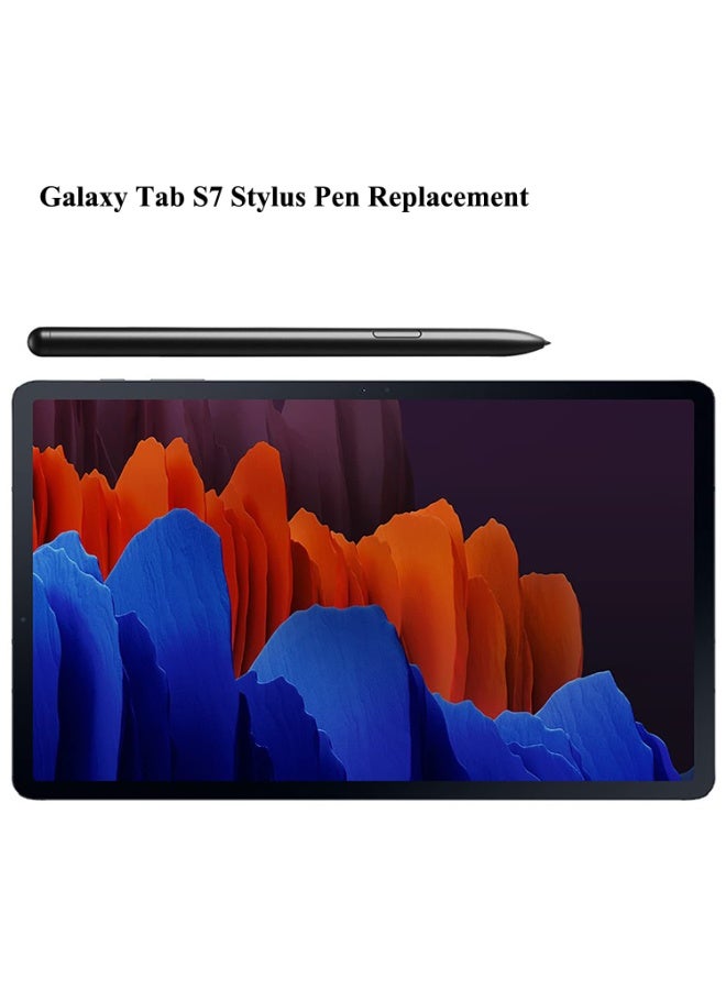 قلم لمس بديل S Pen لجهاز سامسونج جالكسي تاب S7/S7+ - أسود غامق مع 5 رؤوس - Image 2