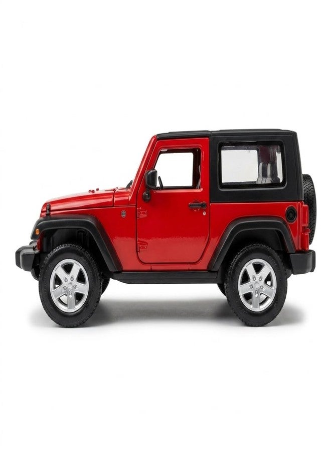 Wizplex MSZ Official Licensed Jeep Wrangler Diecast Model Car 1:32 Scale | Light & Sound | Pull Back Action | Metal SUV Toy | Collectible Display & Gift - Image 2