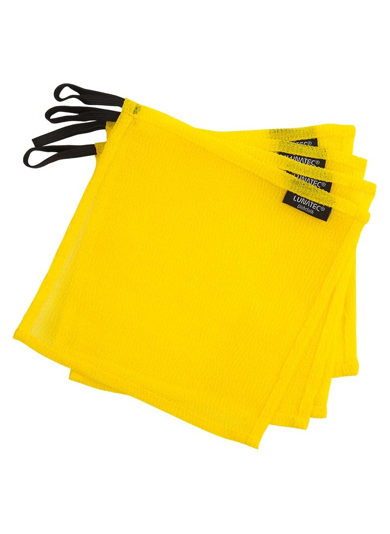 Lunatec Lunatec OdorFree Kitchen Dishcloths A Scrubber and scouring pad for All Surfaces 4Pack 