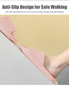 VUCATIN Cloud Slides Pillow Slippers for Women and Men EVA Non-slip House Slippers women sandals Mens Slides Shower Slippers for Home Indoor Outdoor (Pink)  - Image 3