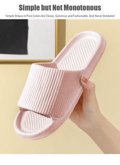 VUCATIN Cloud Slides Pillow Slippers for Women and Men EVA Non-slip House Slippers women sandals Mens Slides Shower Slippers for Home Indoor Outdoor (Pink)  - Image 5