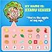 Vango BIZYBOO The Original Seek Find Plush Hidden Object Search Problem Solving Educational Matching Game for Kids 2 and Up Keanu Leaves - Image 4