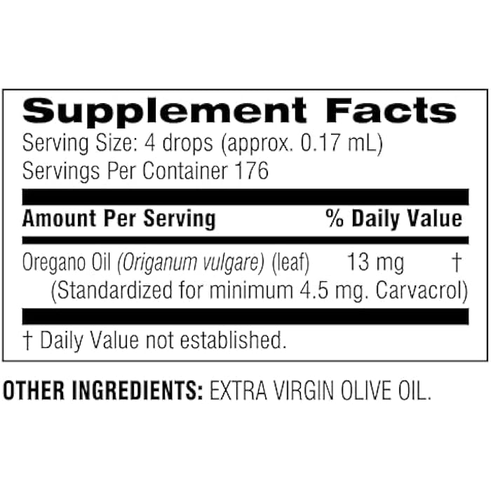 Botanic Choice Oil of Oregano Liquid Extract - Alcohol Free Herbal Supplement, Traditional Support for Immune and More - 1 Fl. Oz. - Image 2