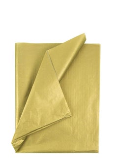MARKQ Gold Gift Wrapping Tissue Paper Sheets for DIY Crafts, Gift Bags, Holidays, Birthdays, 50 x 75 cm (20 Sheets)  - Image 1