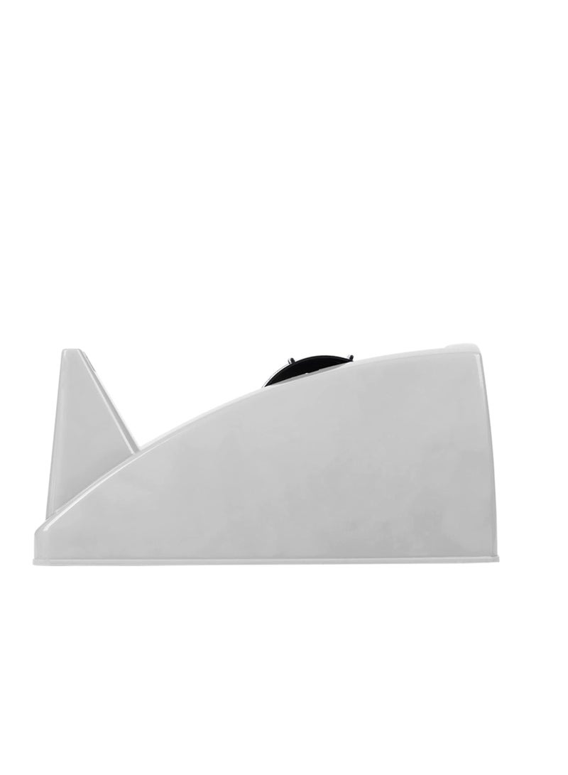 Deli Tape Dispensers, Deli 812 Stationery tape holder tape dispenser for max. 24mm tape blue and gray color optional - Image 2