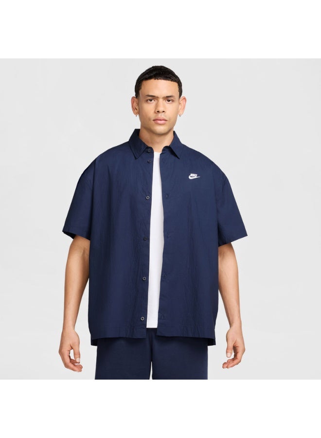 Nike M NK CLUB SS BTN SHIRT OS - Image 4
