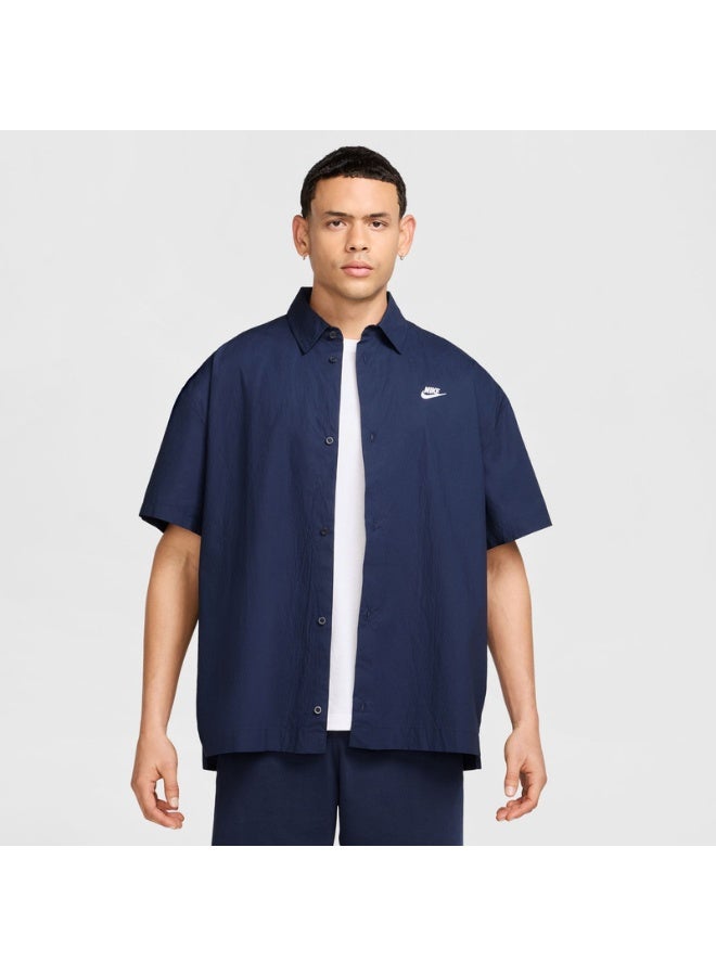 Nike M NK CLUB SS BTN SHIRT OS - Image 3