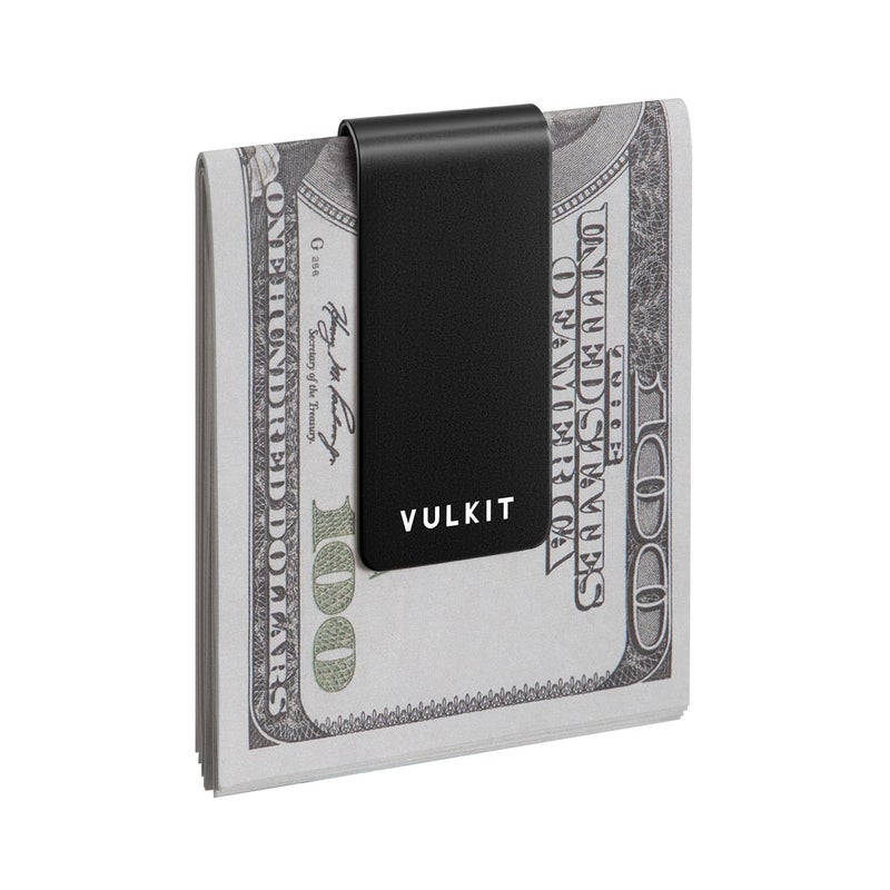 VULKIT Money Clip Stainless Steel Cash Holder EDC Accessories Men's Money Clips - Image 1