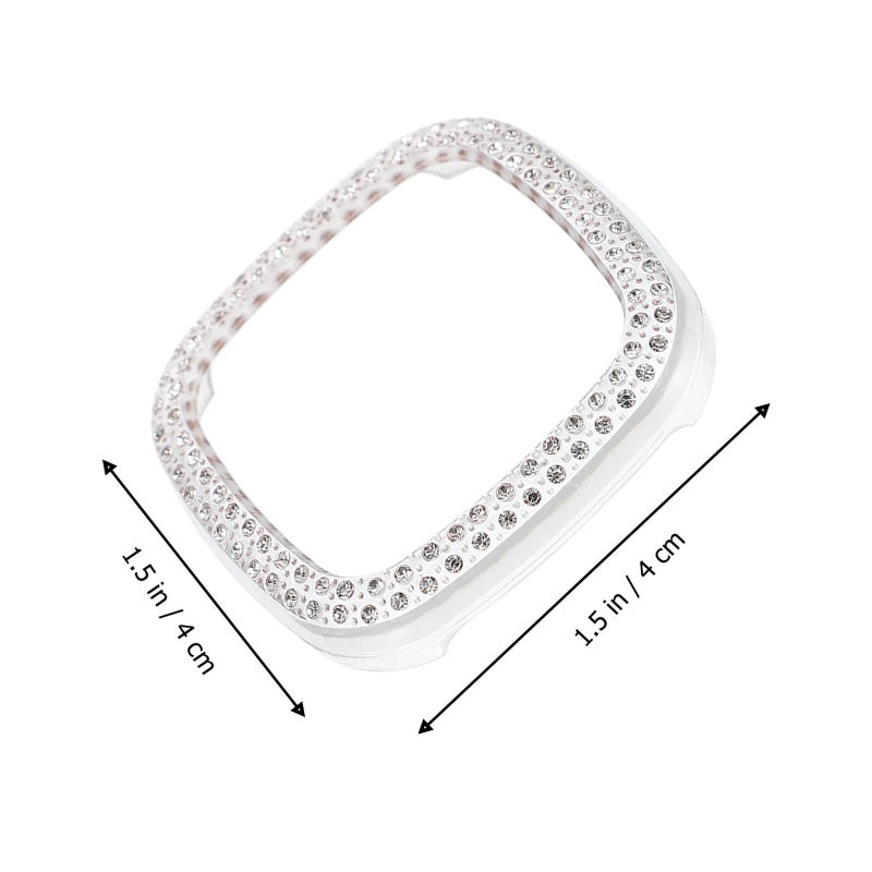 TPU Full Cover Diamond Frame Smartwatch Protective Case Anti Scratch Bumper - Image 3