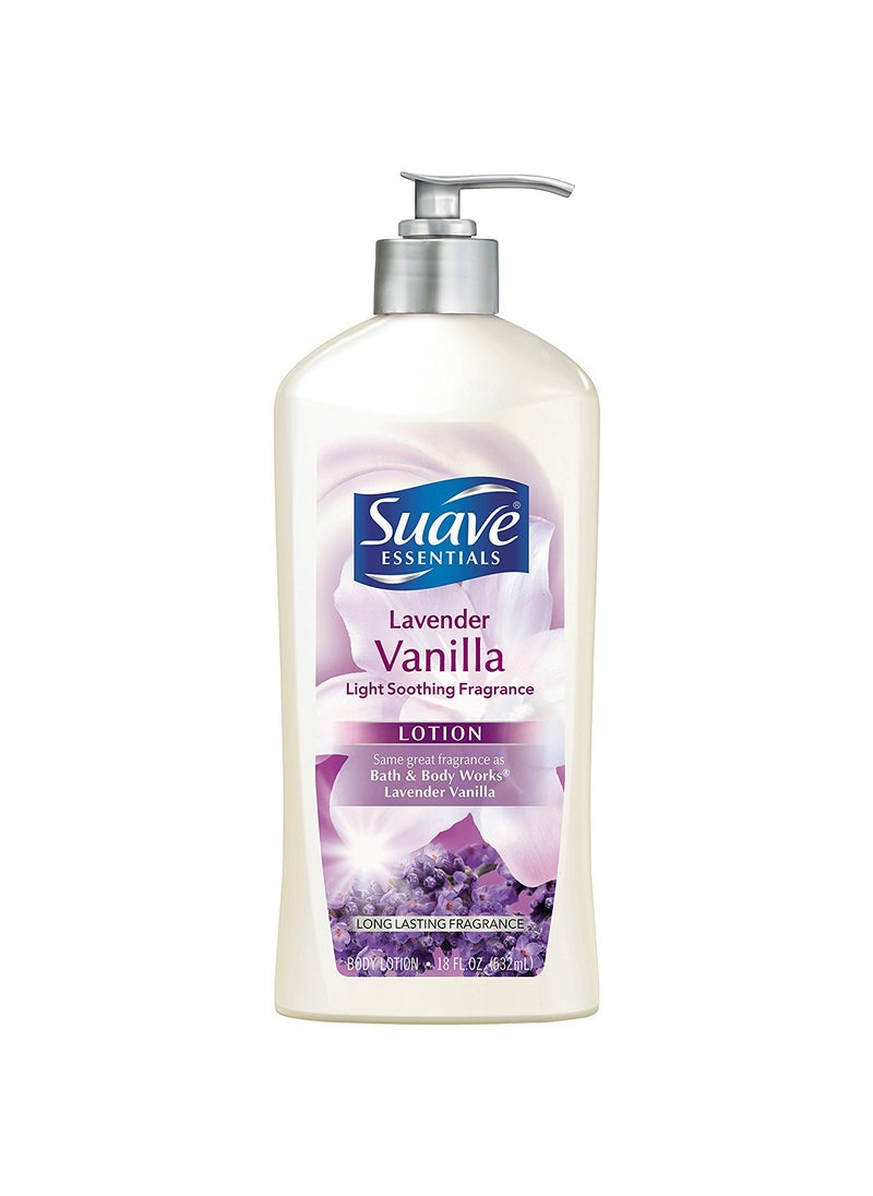 Suave Suave Skin Solutions Body Lotion Lavender Calming Lotion 18 oz 