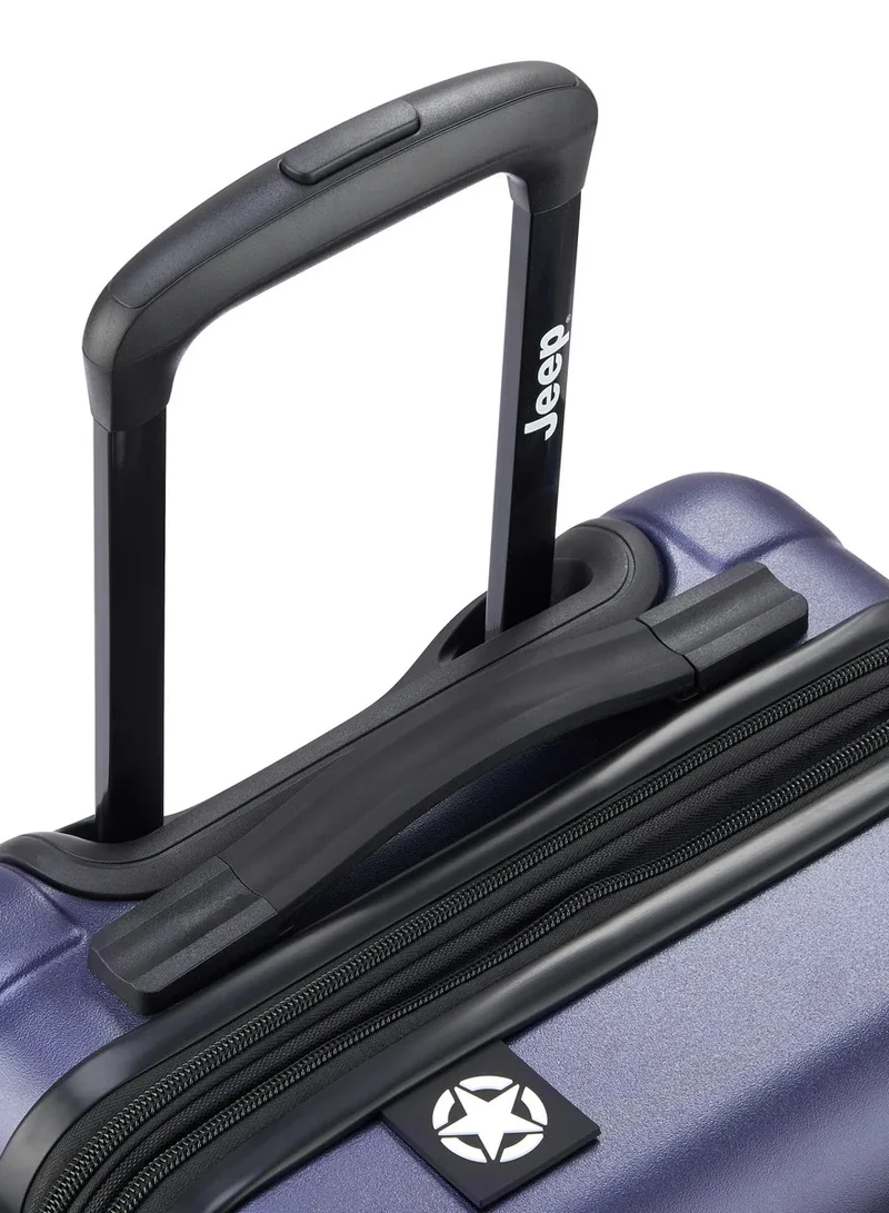 Jeep  Jh004C 55 cm Hardcase 4 Double-wheeled Expandable Cabin Luggage Trolley - Peacoat Navy  | Best Price UAE