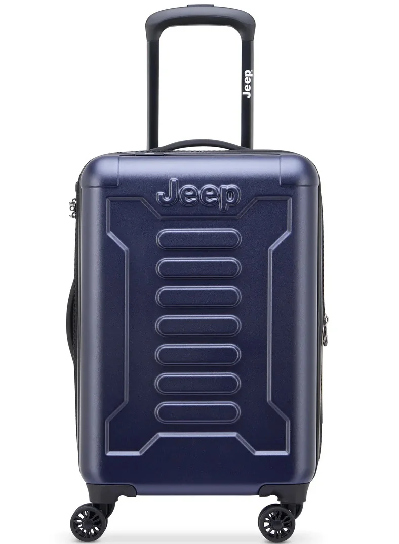 جيب حقيبة سفر بعجلات مزدوجة قابلة للتوسيع مقاس  سم لون كحلي