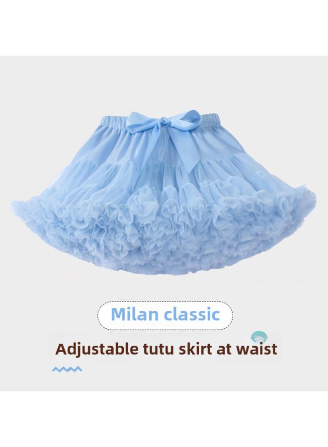 New European And American Children's Wear Mesh Children's Skirt Tutu Skirt Girls Tutu Skirt Spanish Children's Skirt 