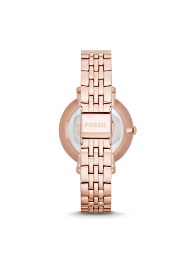 FOSSIL Women Jacqueline Stainless Steel Analog Wrist Watch ES3435 - Image 2