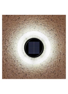 KASTWAVE Solar Ground Lights Outdoor Waterproof 28 LED, Bright Solar Powered Landscape Lights, Solar Lights for Outside Pathway, Wall, Deck, Fence (Cold White, 1 Pack)  - Image 1