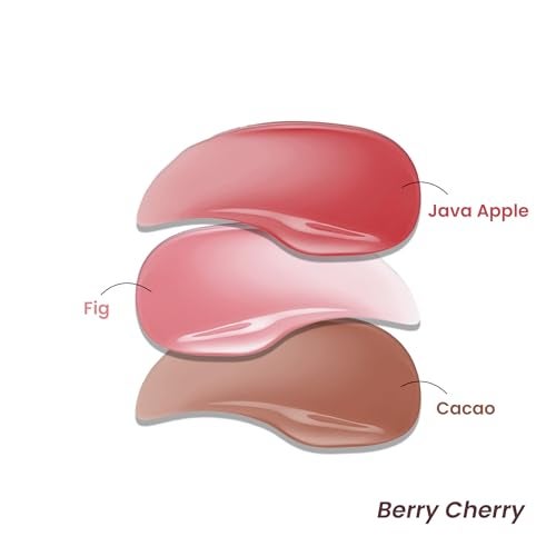LAMIOR Peptide Glaze Lip Balm Combo Pack of 3 - Berry Cherry | 3-in-1 Formula for Glossy Shine, Healing, and Nourishment | Pillowy-Soft Lips | Nourishes Dry Skin | Real Reviews, Juicy Results! - Image 2