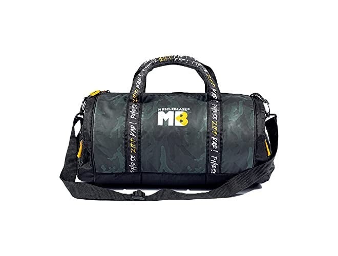 MUSCLEBLAZE Gym Bag (Phirse Zidd Kar) Duffle Bag (Camo, 30L) | for Men and Women | Sports Bag - Image 2