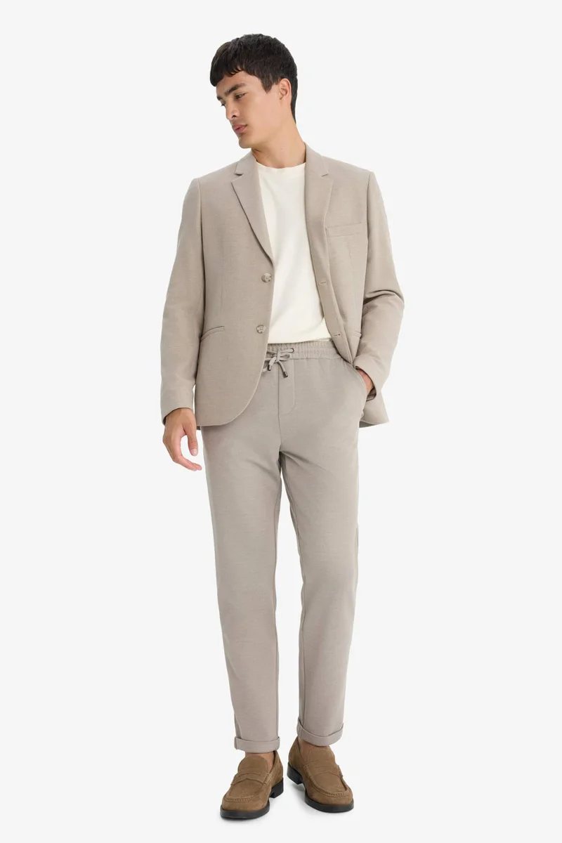 Defacto  Jogger Fit Crop Cotton Trousers for Men | Best Price UAE
