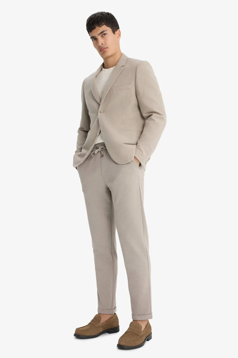 Defacto  Jogger Fit Crop Cotton Trousers for Men | Best Price UAE