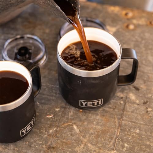 YETI Rambler 14 oz Ceramic Lined Stackable Mug Vacuum Insulated Stainless Steel with MagSlider Lid Stainless - Image 3