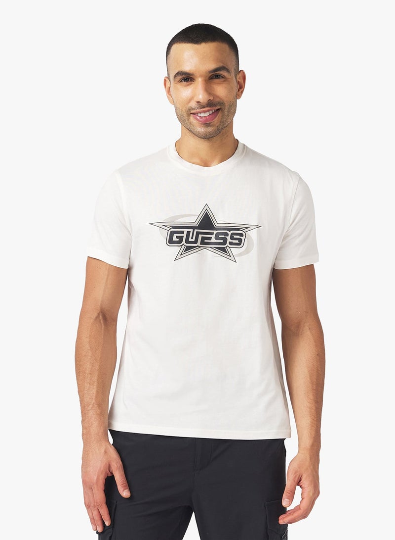 GUESS Nello Crew Neck  T-Shirt - Image 1