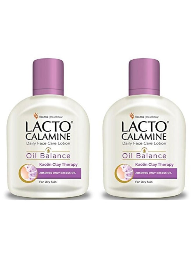 Lacto Calamine Daily Face Moisturizing Lotion for Oily Skin Pack of 2 406 Fl Oz 120 ml for Pimples Acne Dark Spots and Blackheads - Image 3