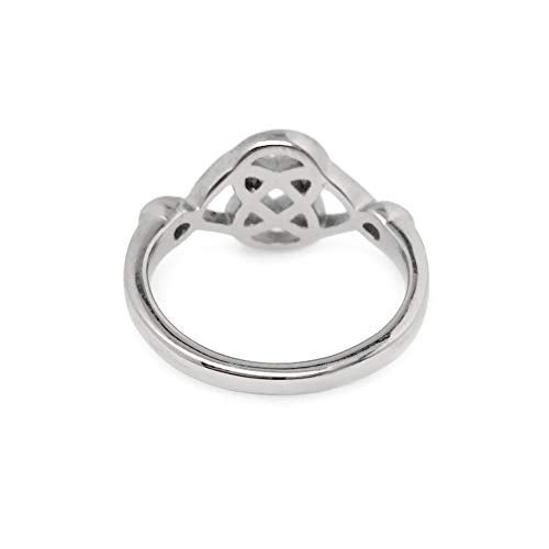 Loralyn Designs Celtic Love Knot Stainless Steel Irish Ring Womens - Image 3