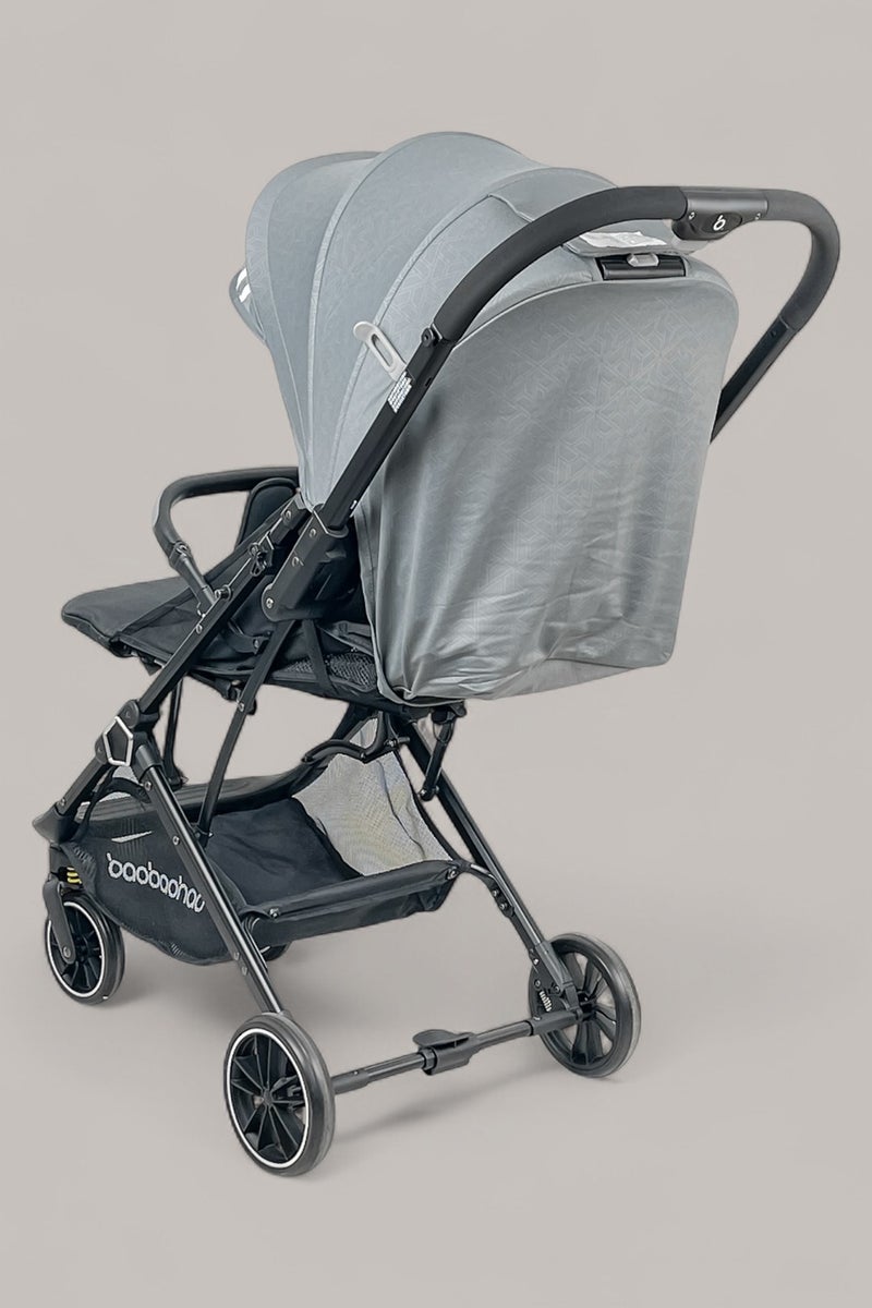 baobaohao Stroller baby high quality flip arm can board the plane-Grey - Image 4