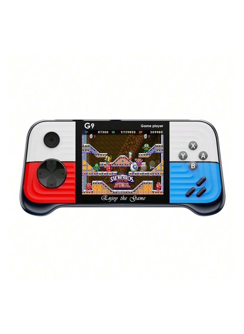 Verci G9 Handheld Game Console, 3inch Screen, 666 Games, Mini Ultra-Thin Portable Game Machine, Joystick Retro Nostalgic Game Controller(Double Players)  - Image 1