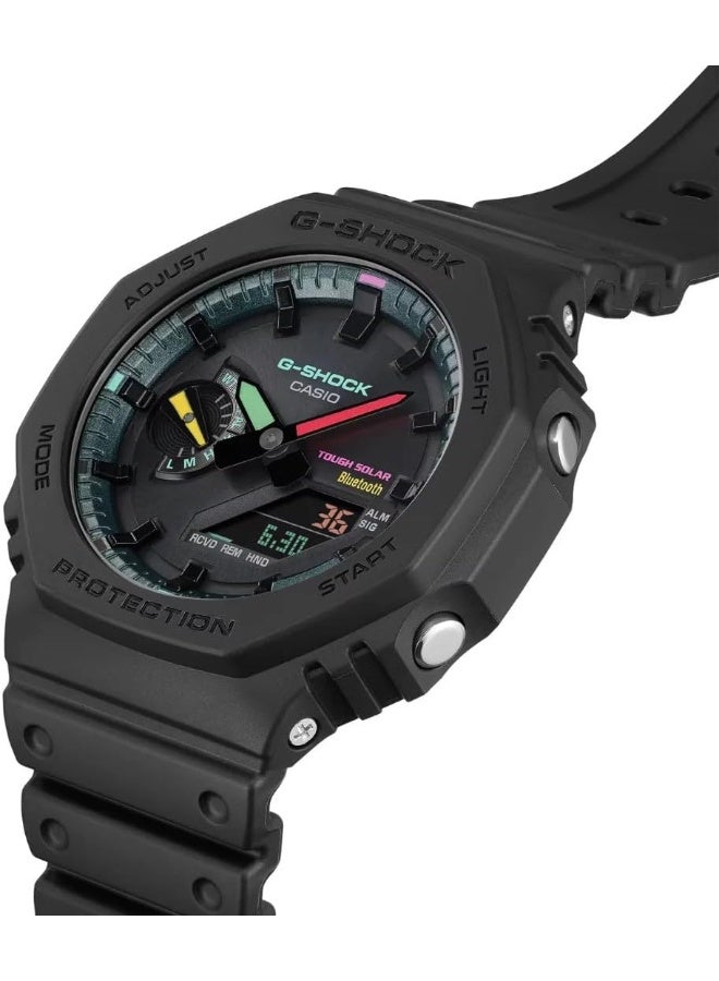 G-Shock Classic Style GA-B2100MF-1AER Multi Fluorescent Accents Watch, Black - Image 2