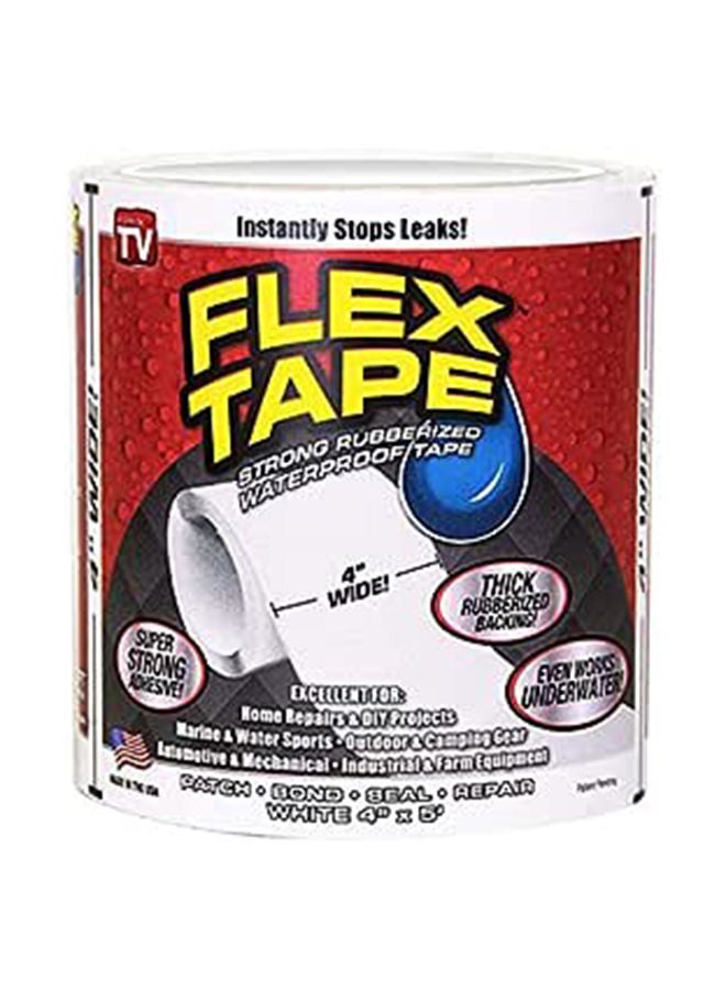 Flex Tape Strong Waterproof Quick Sealing Tape (White)