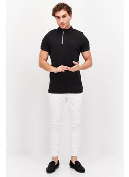 Men Regular Fit Short Sleeve Textured Polo Shirt, Black - pzsku/Z617B77F16E4B0ACA54A9Z/45/_/1737641932/612c51a9-096a-4aec-84c3-59f215c079c4