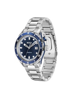 HUGO BOSS HUGO BOSS WATCH ROUND ANALOG MEN'S BLUE CASE WATCH - 1514177  - Image 1