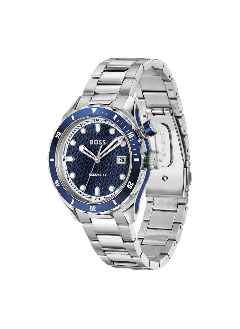 HUGO BOSS HUGO BOSS WATCH ROUND ANALOG MEN'S BLUE CASE WATCH - 1514177  - Image 1