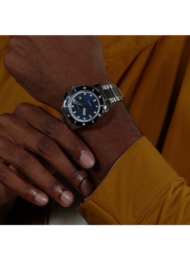 HUGO BOSS HUGO BOSS WATCH ROUND ANALOG MEN'S BLUE CASE WATCH - 1514177  - Image 5