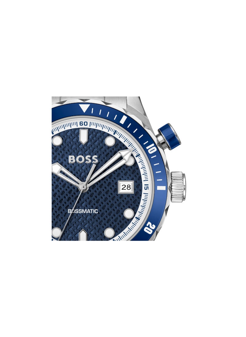 HUGO BOSS HUGO BOSS WATCH ROUND ANALOG MEN'S BLUE CASE WATCH - 1514177  - Image 4